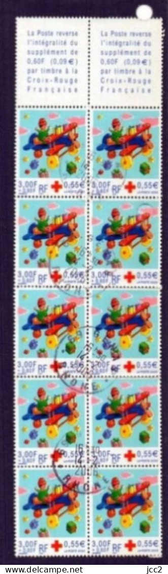 3362-BC- 2049 - Oblitéré (Sans Couverture)2000 - Rotes Kreuz