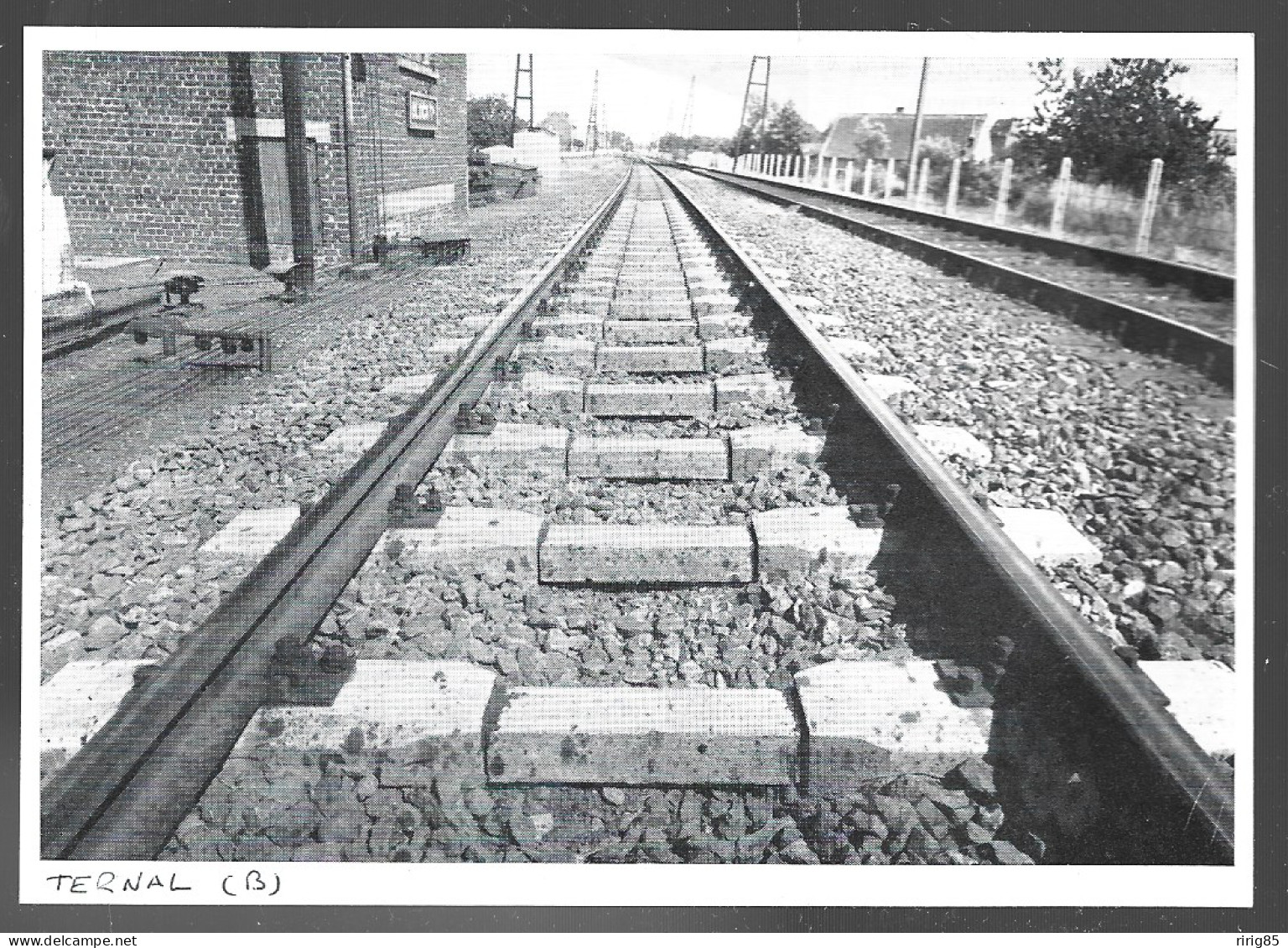 1948  --  BELGIQUE . EN GARE DE TERNAL . 4A978 - Sin Clasificación