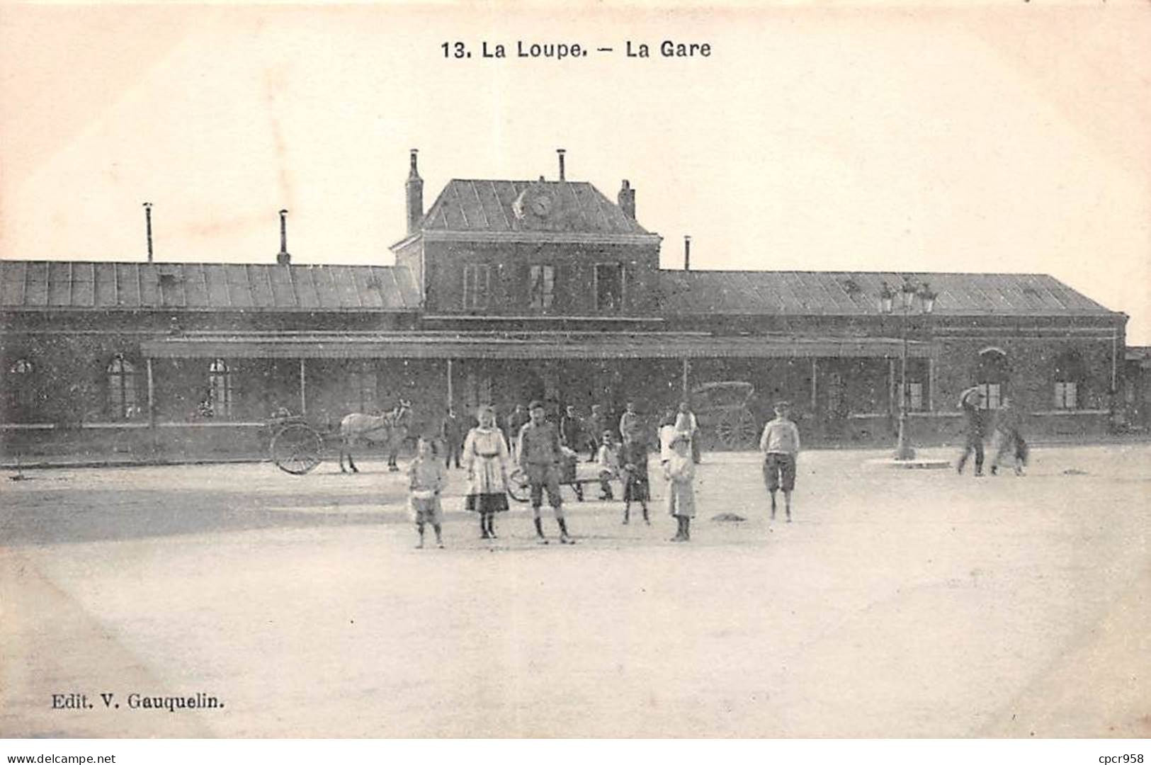 28 - LA LOUPE - SAN34345 - La Gare - La Loupe