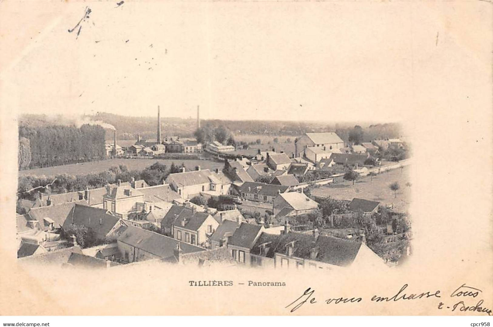 27 - TILLIERES - SAN34337 - Panorama - Tillières-sur-Avre