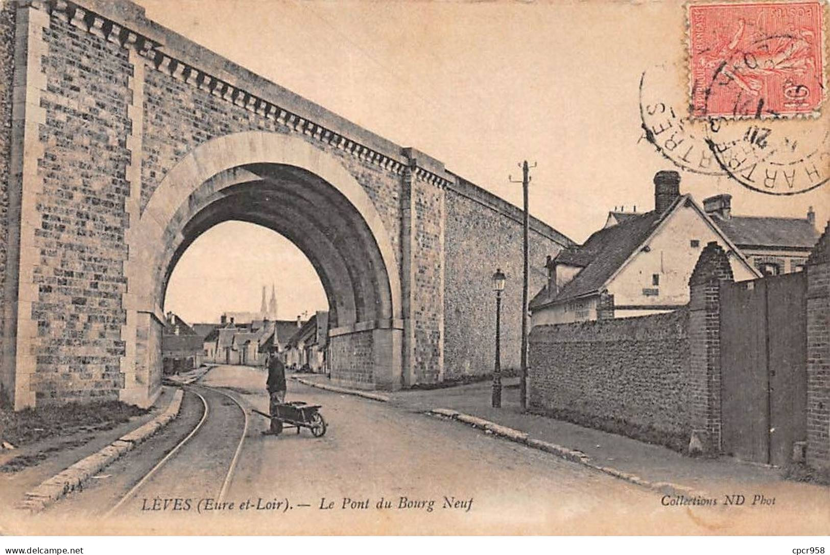28 - LEVES - SAN34341 - Le Pont Du Bourg Neuf - Lèves