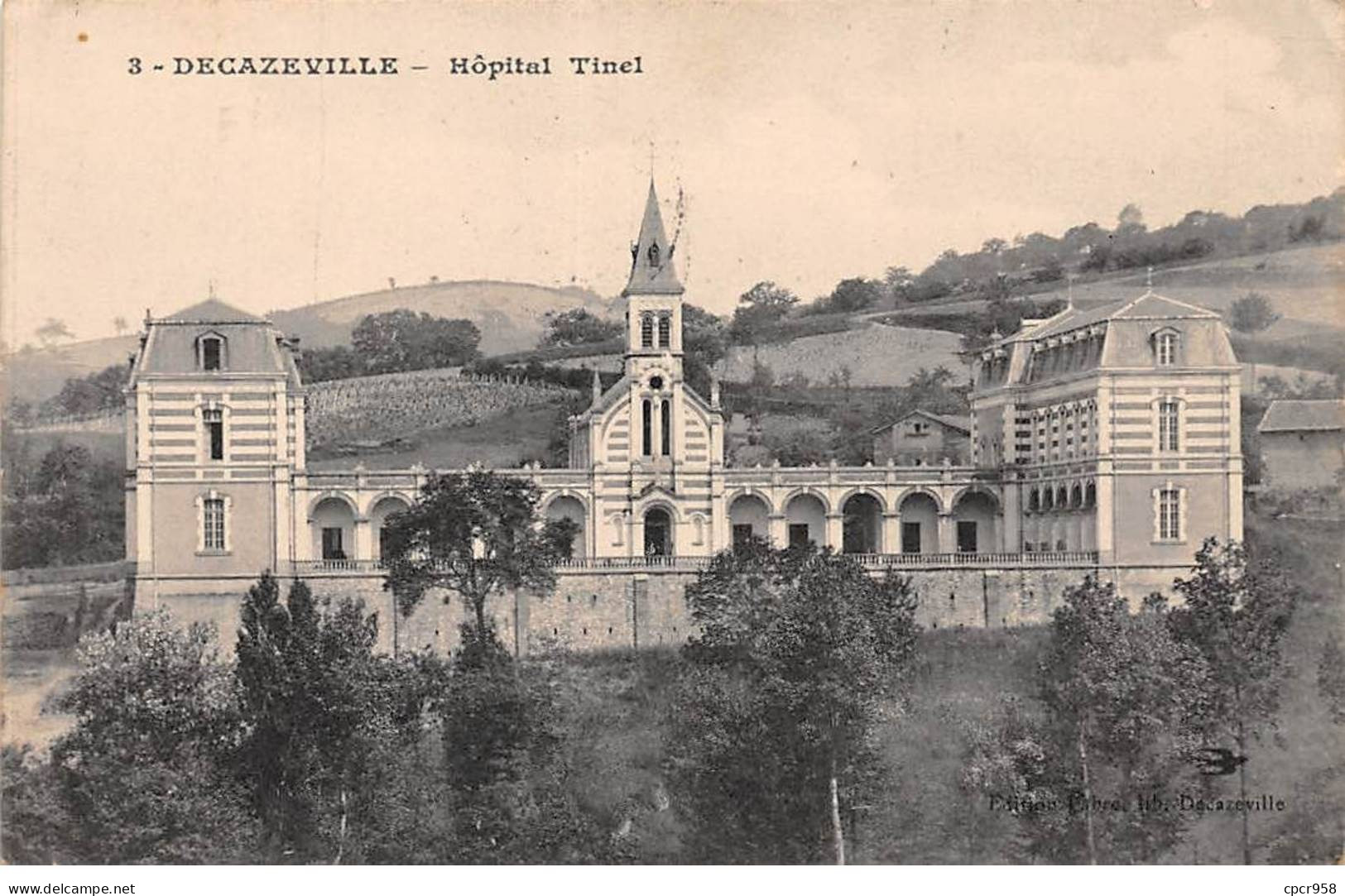 12 - DECAZEVILLE - SAN34215 - Hôpital Tinel - Decazeville