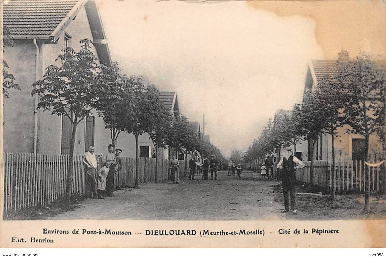 54 - DIEULOUARD - SAN34090 - Cité De La Pépinière - Tâche - Dieulouard