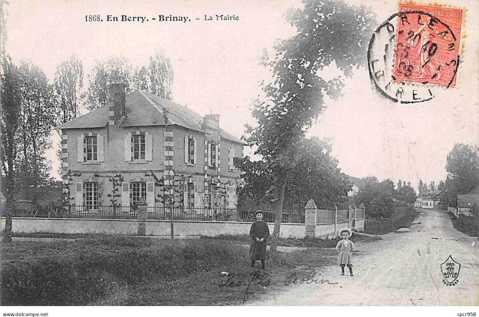 18 - BRINAY - SAN34064 - La Mairie - Other & Unclassified