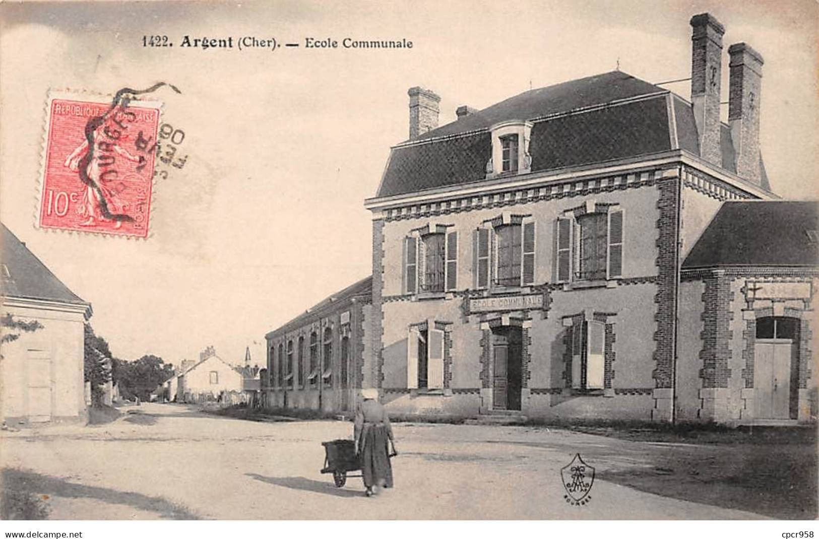 18 - ARGENT - SAN34063 - Ecole Communale - Argent-sur-Sauldre