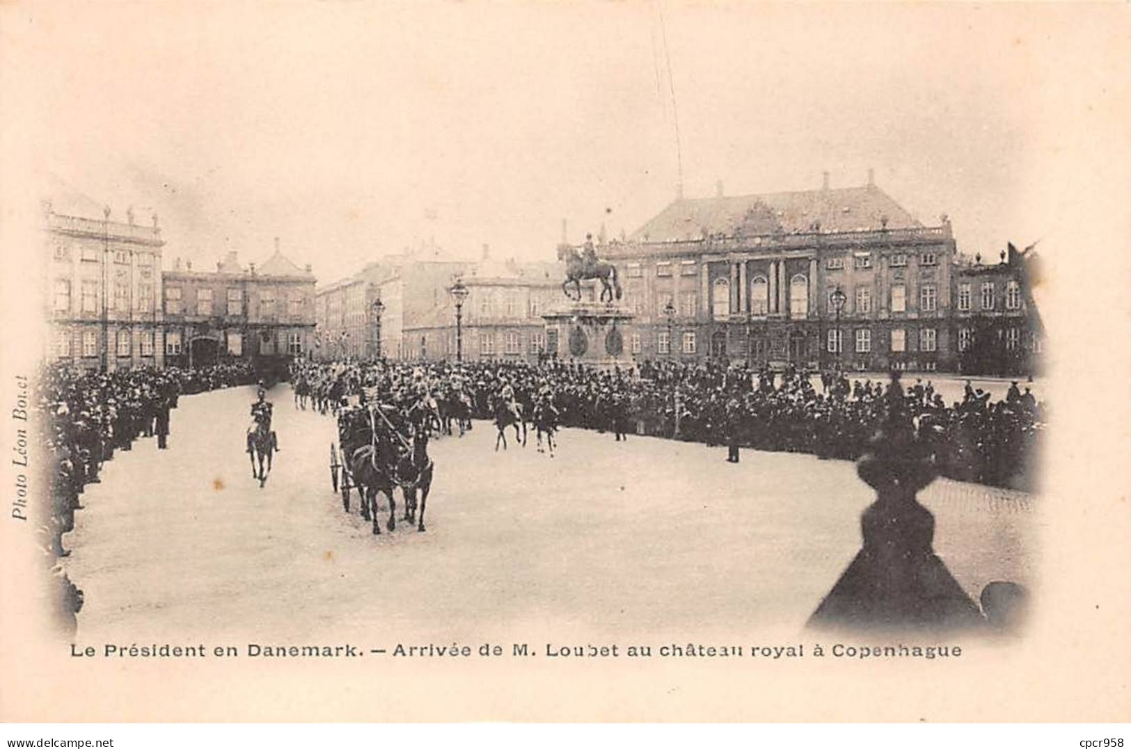 DANEMARK - SAN33894 - Le Président En Danemark - Arrivée De M Loubet Au Château Royal à Compiègne - Denmark