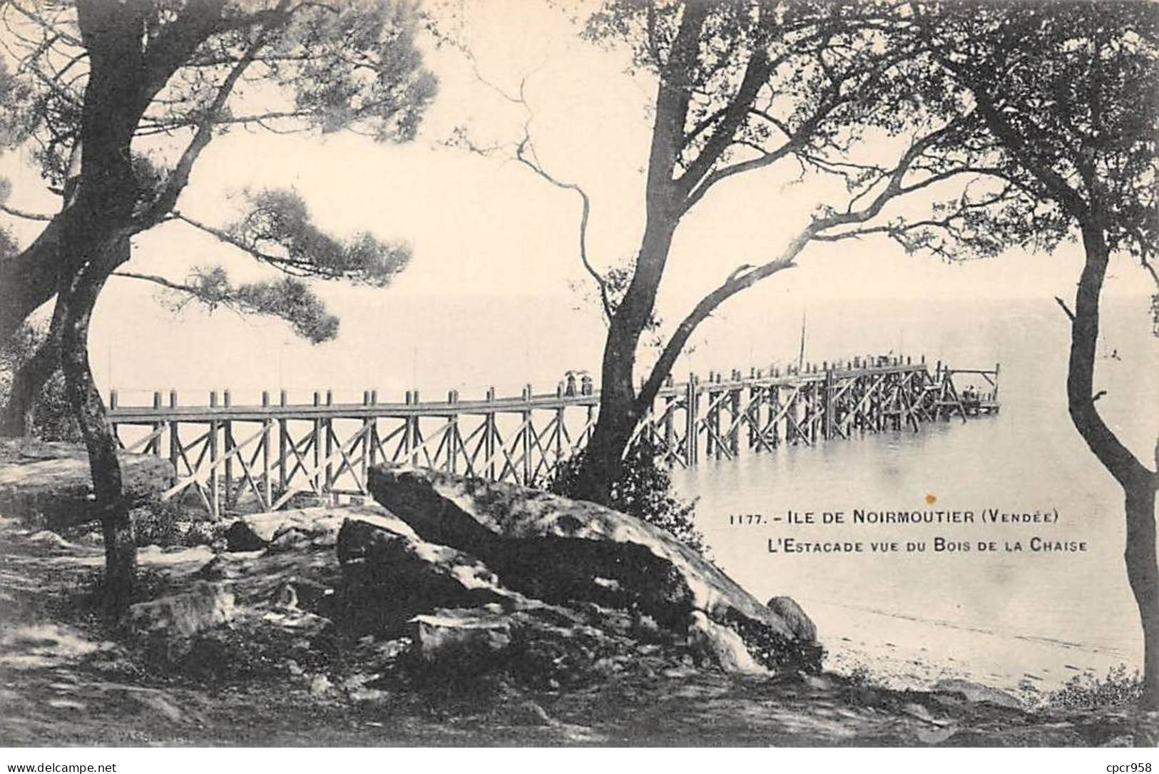 85 - ILE DE NOIRMOUTIER - SAN33672 - L'Estacade Vue Du Bois De La Chaise - Ile De Noirmoutier