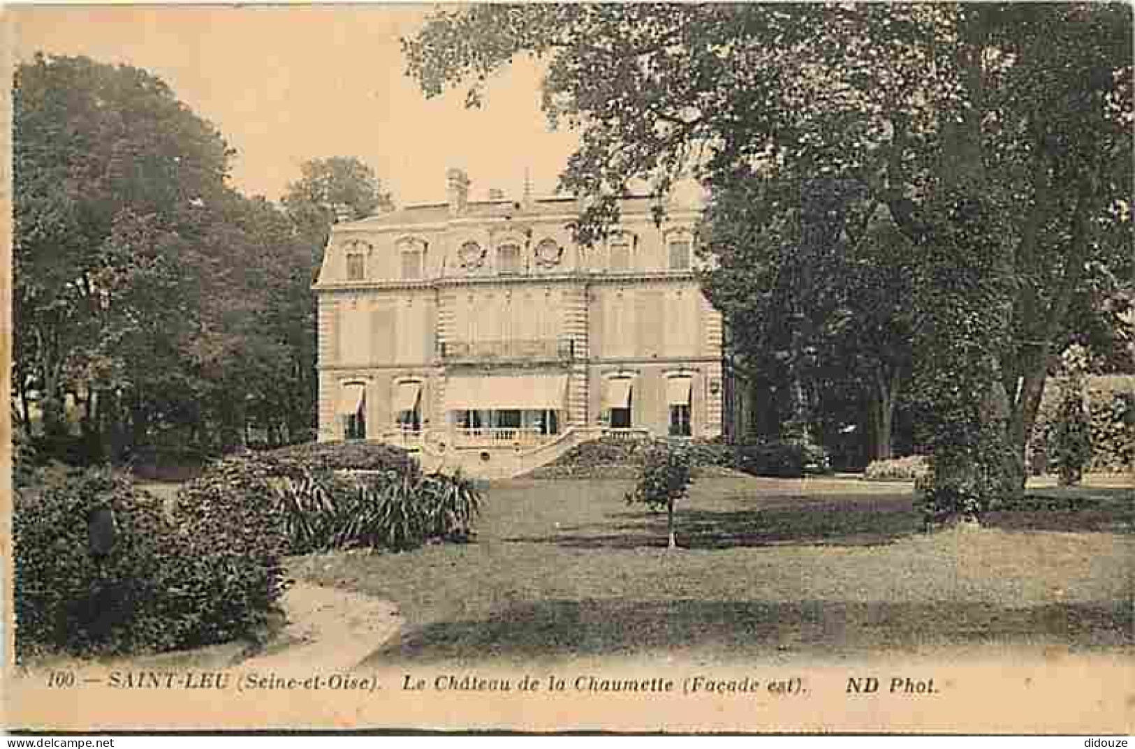 95 - Saint Leu - Le Château De La Chaumette - CPA - Voir Scans Recto-Verso - Saint Leu La Foret