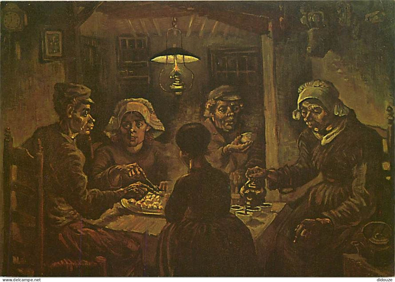 Art - Peinture - Vincent Van Gogh - Les Mangeurs De Pommes De Terre - Aardappeleters - Potato-eaters - CPM - Carte Neuve - Pintura & Cuadros