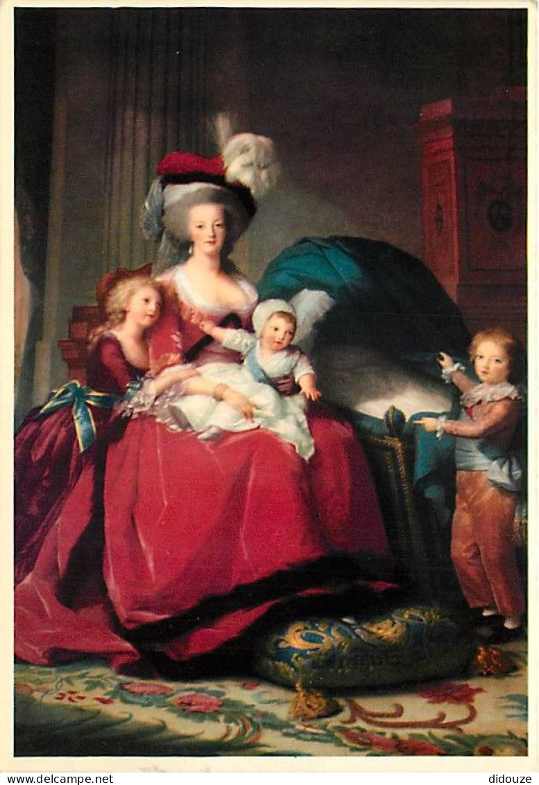 Art - Peinture - Elisabeth Louise Vigée Lebrun - Madame Royale, Le Dauphin, Le Duc De Normandie - CPM - Voir Scans Recto - Pintura & Cuadros