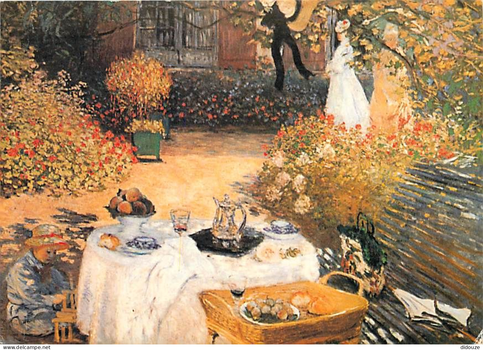 Art - Peinture - Claude Monet - Le Déjeuner - Carte Neuve - CPM - Voir Scans Recto-Verso - Pintura & Cuadros