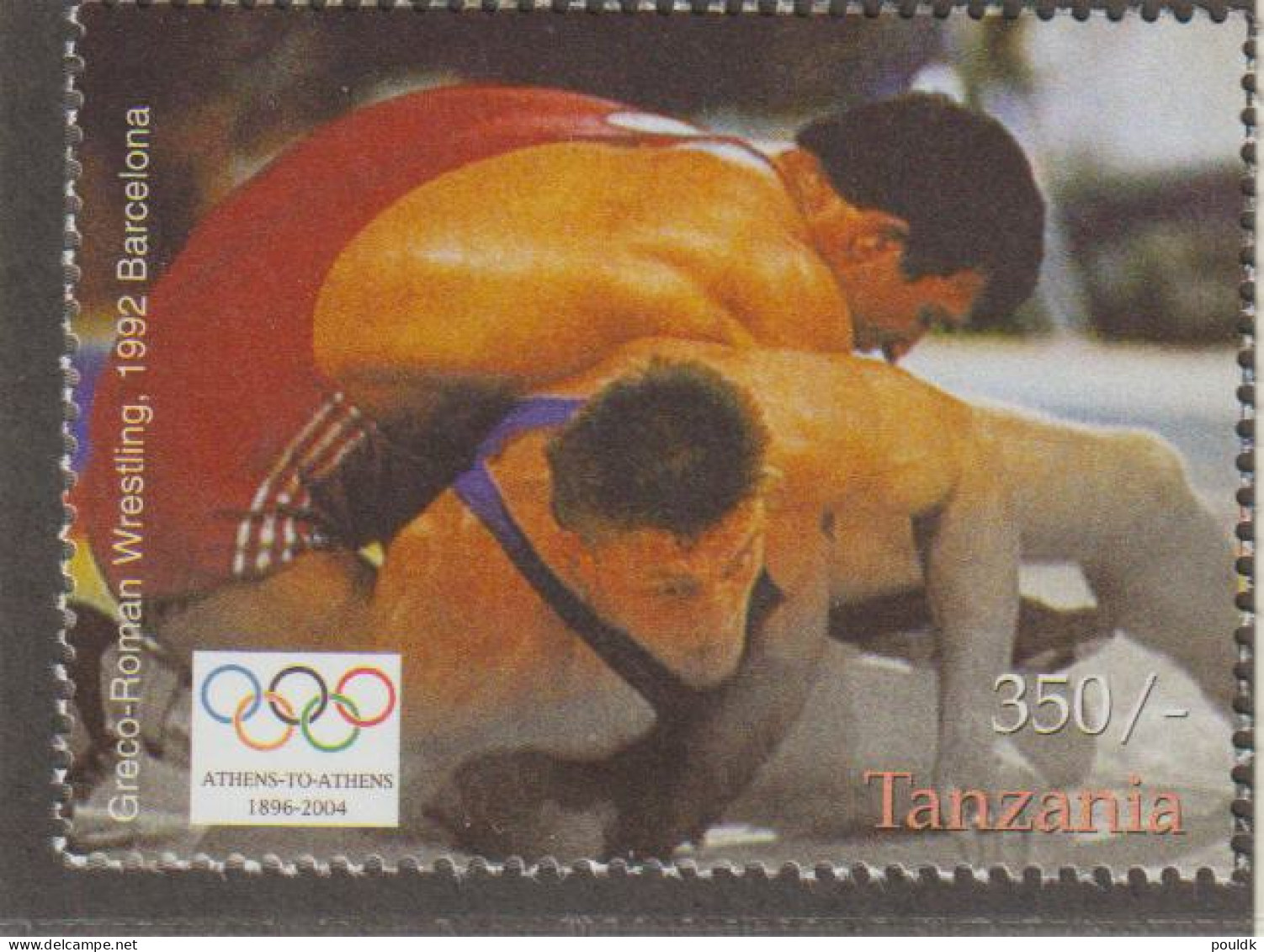 Tanzania 2004 Olympic Games Athens Four Stamps MNH/**. Postal Weight Approx. 0,04 Kg. Please Read Sales Con - Sommer 2004: Athen