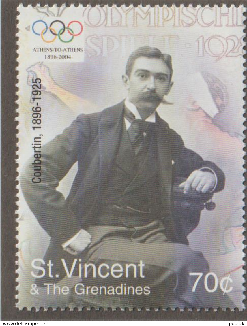 St. Vincent & The Grenadines 2004 Olympic Games Athens Four Stamps MNH/**. Postal Weight Approx. 0,04 Kg. Please - Zomer 2004: Athene