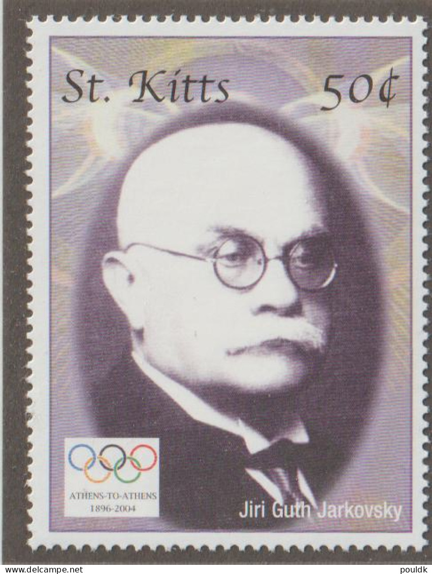 St. Kitts 2004 Olympic Games Athens Four Stamps MNH/**. Postal Weight Approx. 0,04 Kg. Please Read Sales Con - Zomer 2004: Athene