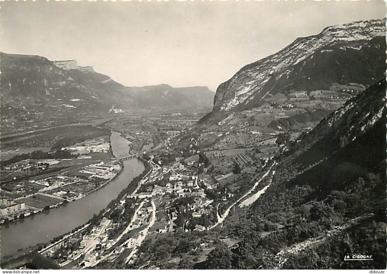 38 - Grenoble - Le Casque De Néron - Jonction De L'Isère Et Du Drac - Vue Aérienne - Mention Photographie Véritable - Ca - Grenoble