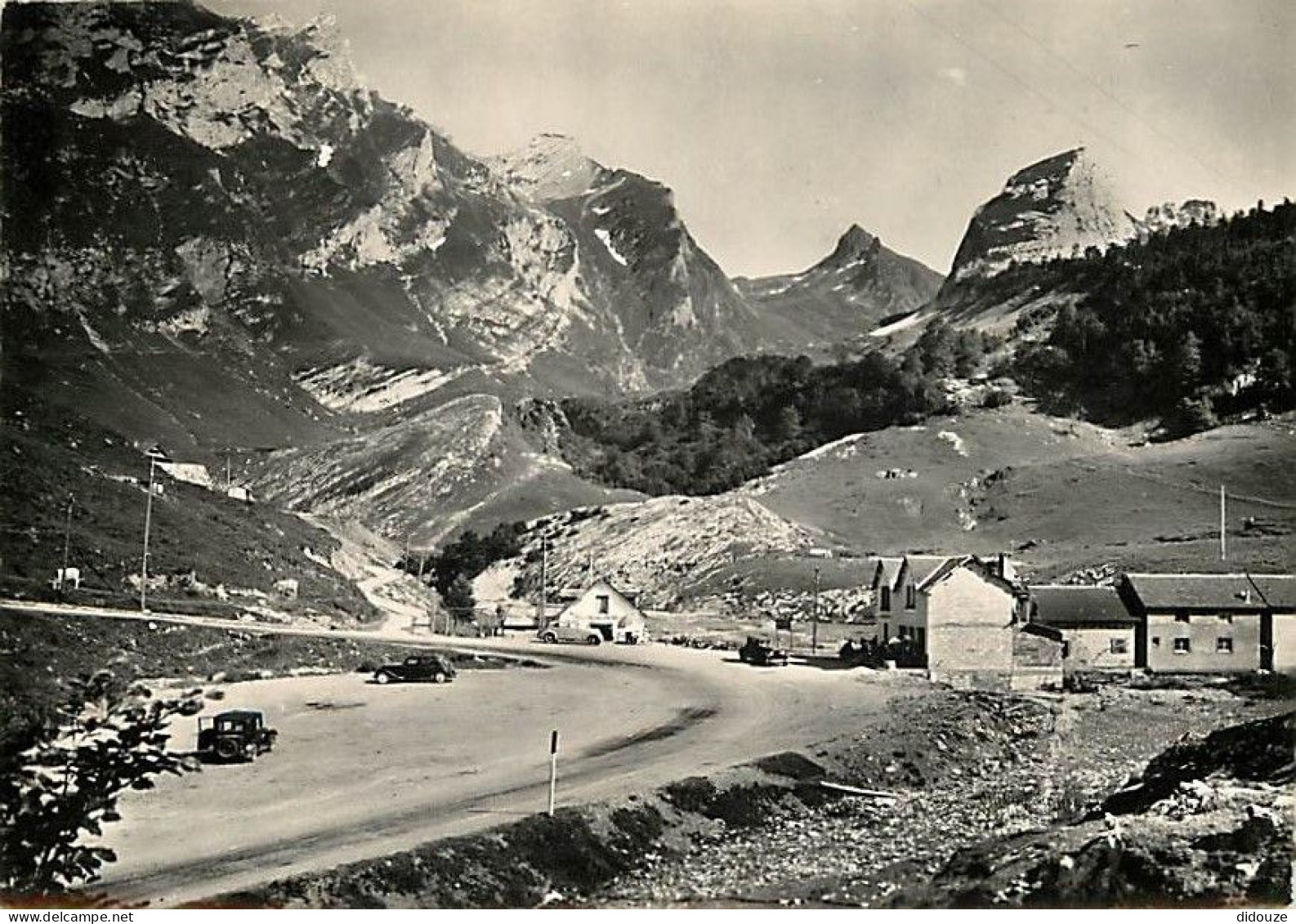 64 - Pyrénées Atlantiques - Route Du Col D'Aubisque - Entrée De Gourette. Latte De Bazen - L'Esquerra Et Le Penemedaa -  - Other & Unclassified