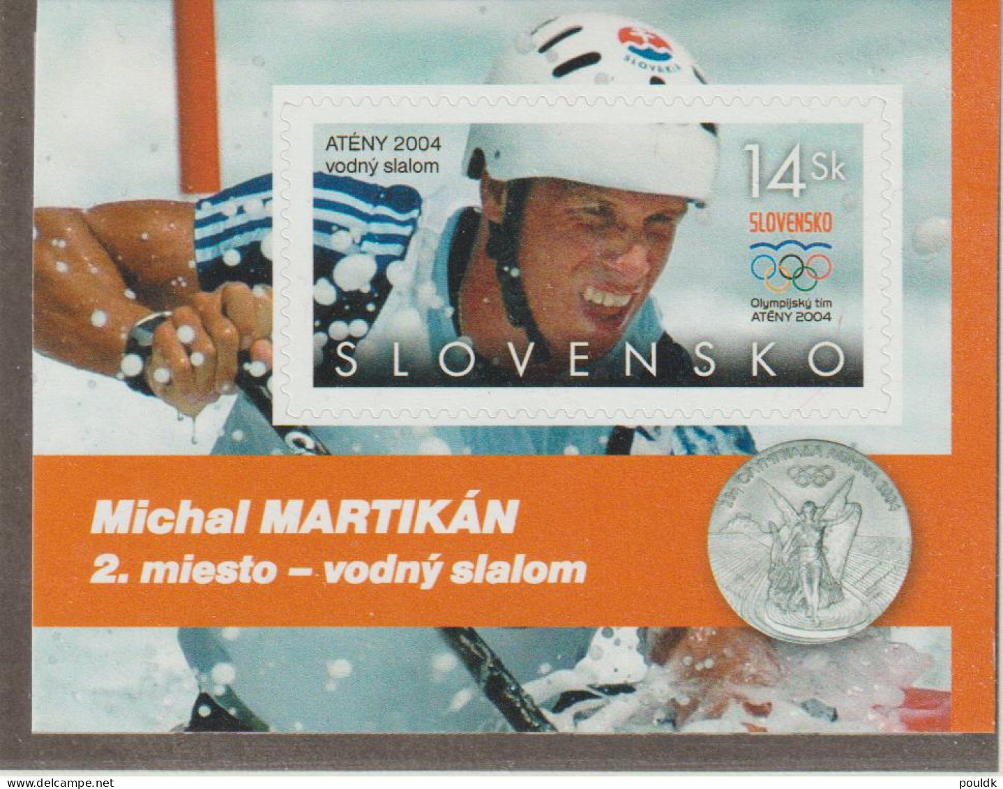 Slovakia 2004 Olympic Games Athens Six Pages From Booklet MNH/**. Postal Weight Approx. 0,09 Kg. Please Read - Ete 2004: Athènes