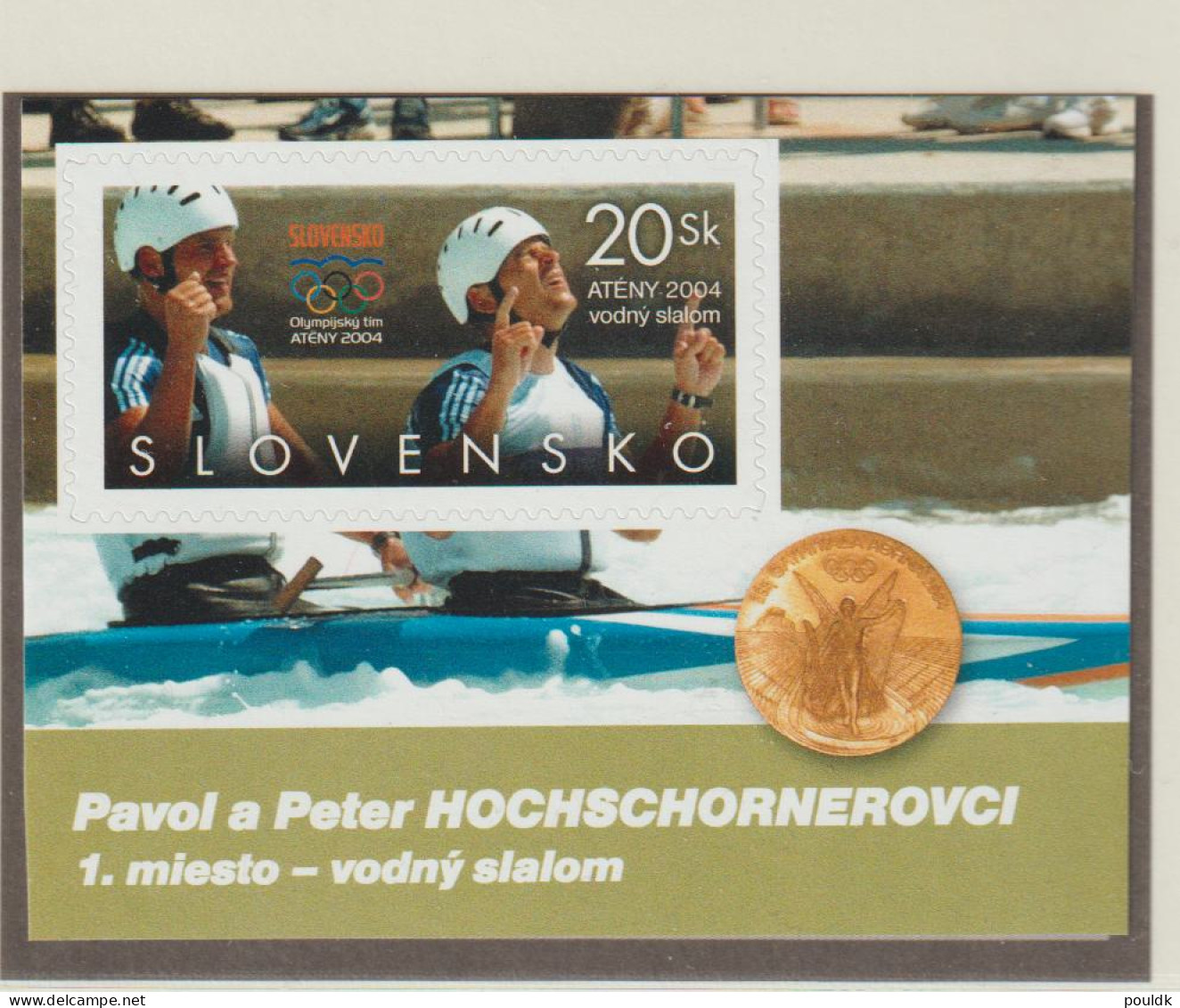 Slovakia 2004 Olympic Games Athens six pages from Booklet MNH/**. Postal Weight Approx. 0,09 kg. Please read