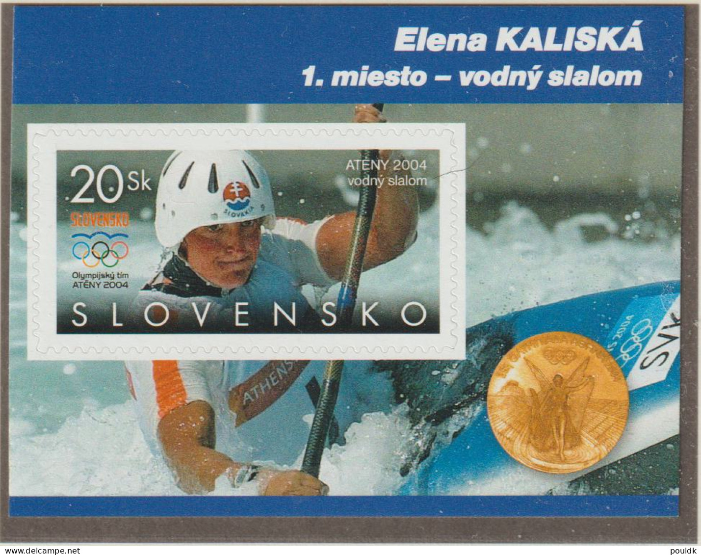 Slovakia 2004 Olympic Games Athens six pages from Booklet MNH/**. Postal Weight Approx. 0,09 kg. Please read