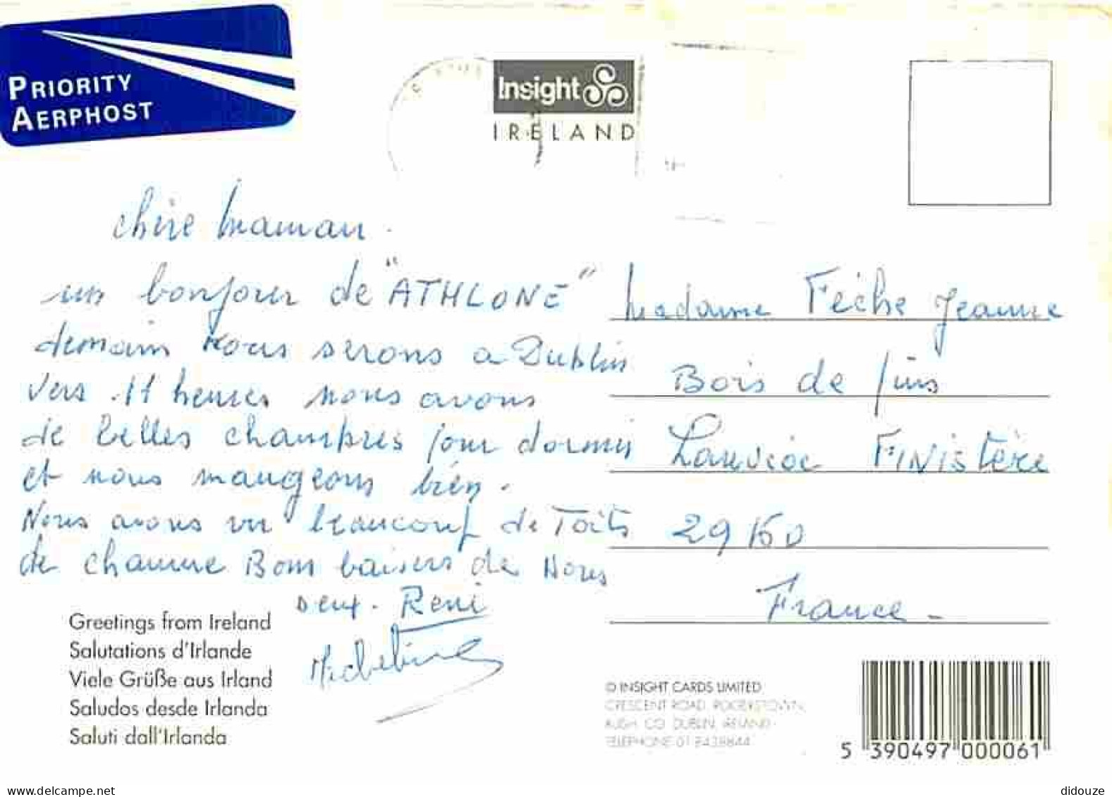 Irlande - Ireland - CPM - Voir Scans Recto-Verso - Andere