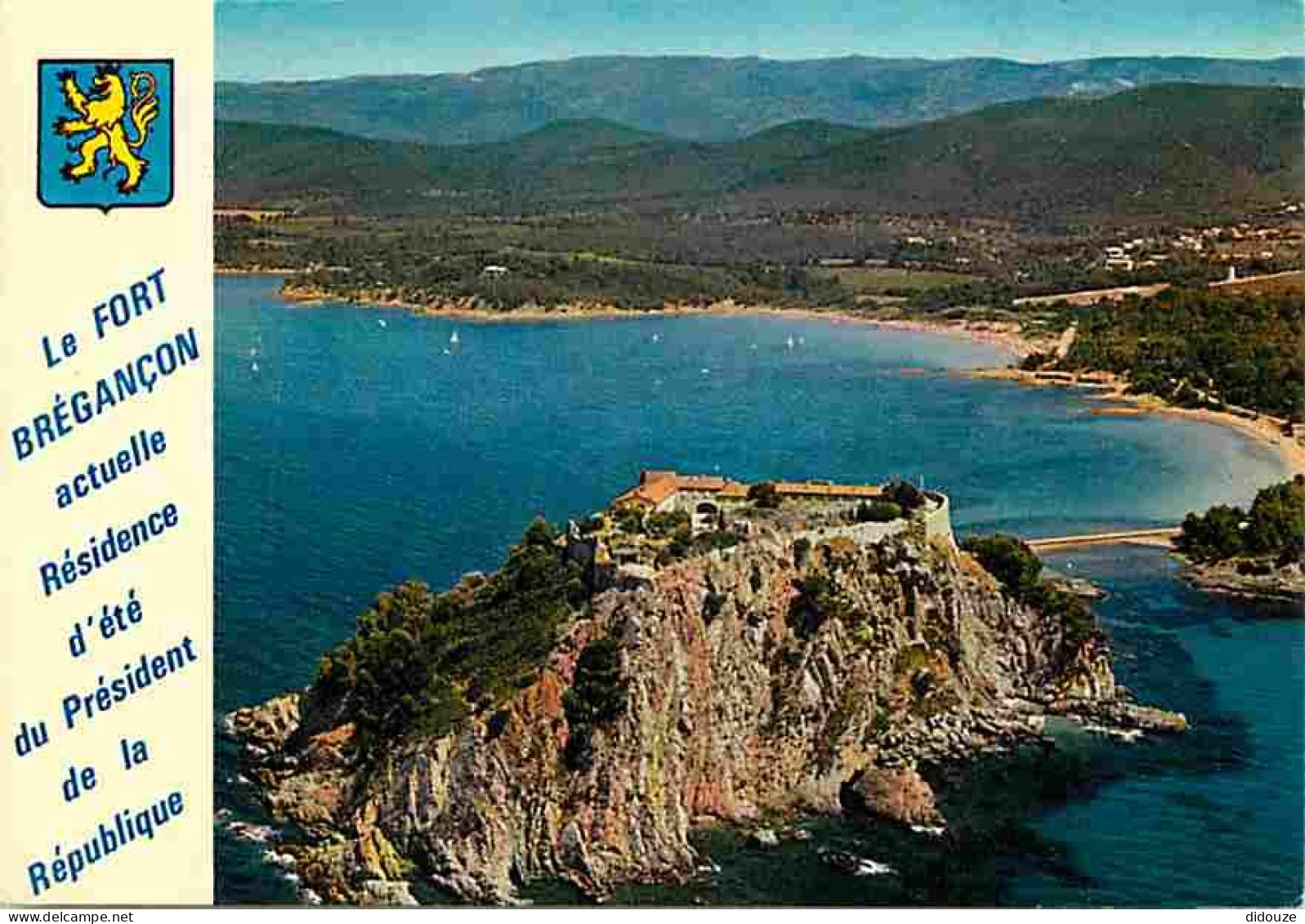 83 - Bormes Les Mimosas - Le Fort De Bregançon - Vue Aérienne - CPM - Voir Scans Recto-Verso - Bormes-les-Mimosas