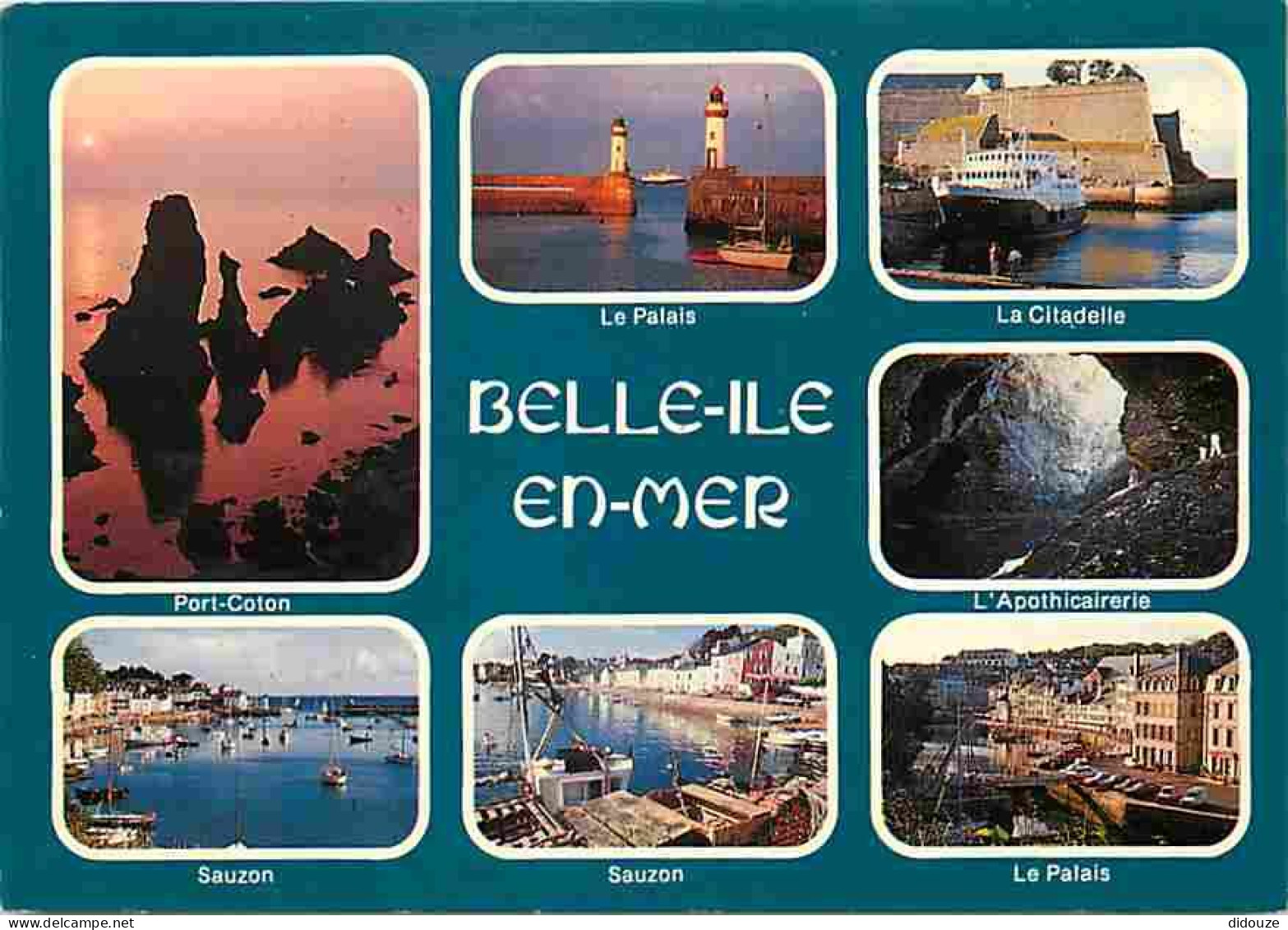 56 - Belle Ile En Mer - Multivues - Bateaux - Carte Neuve - CPM - Voir Scans Recto-Verso - Belle Ile En Mer