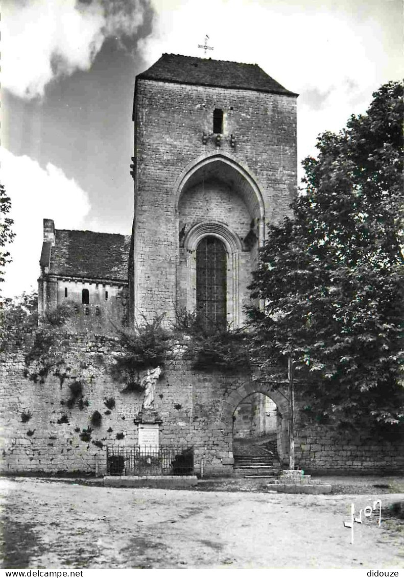 24 - Saint Amand De Coly - Abbaye De Saint-Amand-de-Coly - Carte Dentelée - CPSM Grand Format - Voir Scans Recto-Verso - Autres & Non Classés