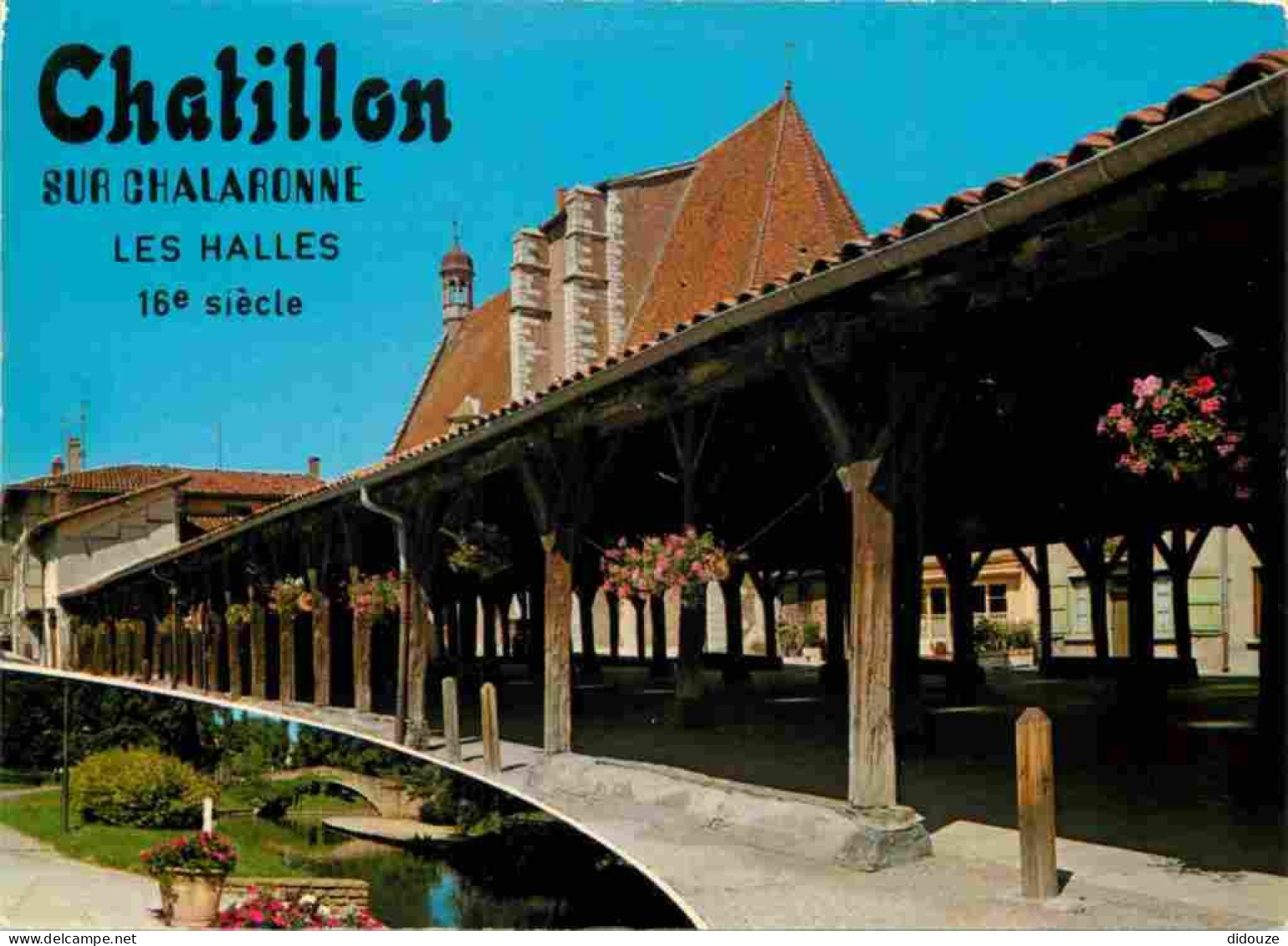 01 - Chatillon Sur Chalaronne - Les Halles - CPM - Voir Scans Recto-Verso - Châtillon-sur-Chalaronne