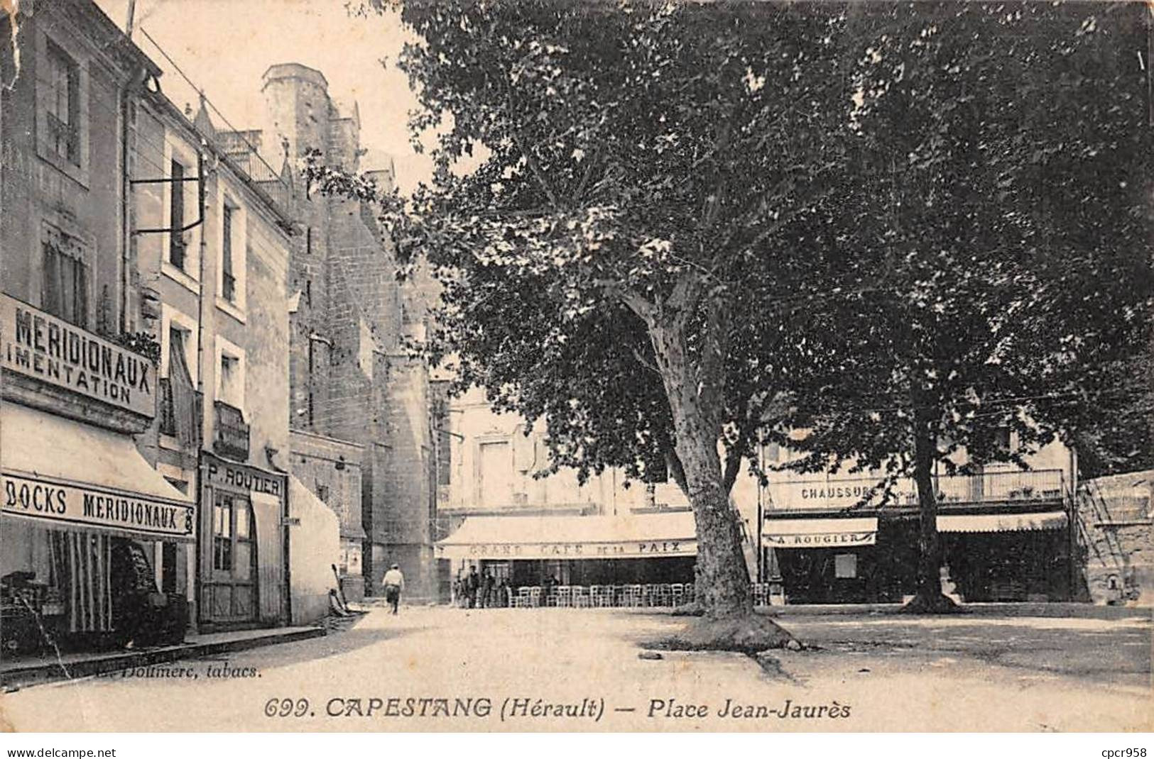 34.AM18471.Capestang.N°699.Place Jean Jaurès - Capestang