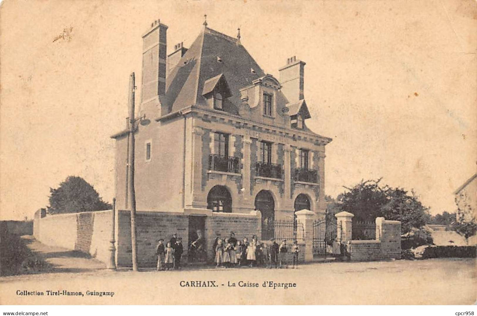 29.AM18385.Carhaix.La Caisse D'épargne - Carhaix-Plouguer