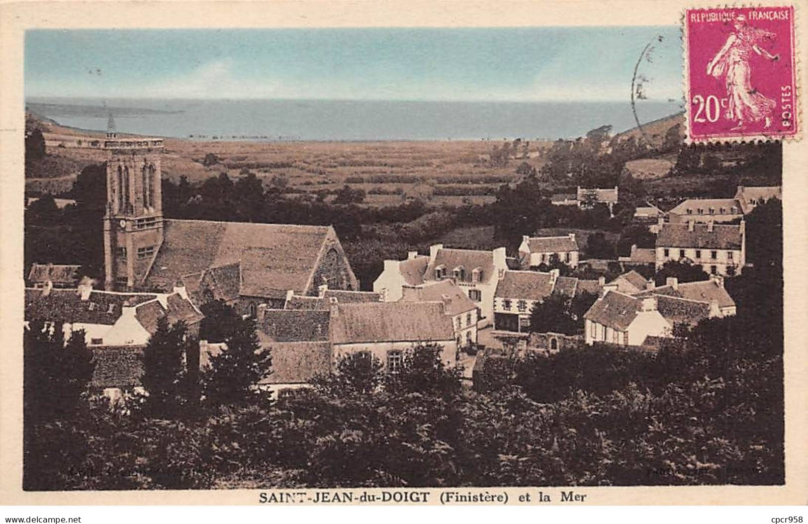 29.AM18364.Saint Jean Du Doigt.Vue Générale.Mer - Saint-Jean-du-Doigt