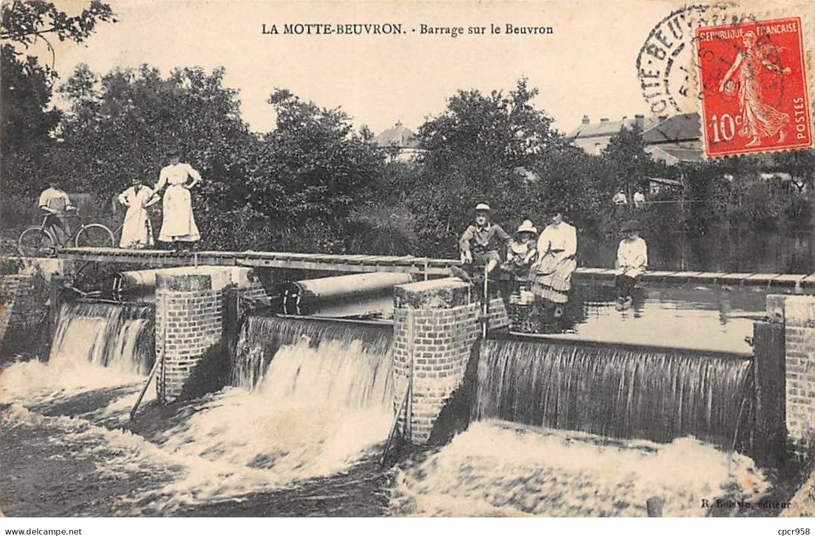 41 - LAMOTTE BEUVRON - SAN34523 - Barrage Sur Le Beuvron - Lamotte Beuvron