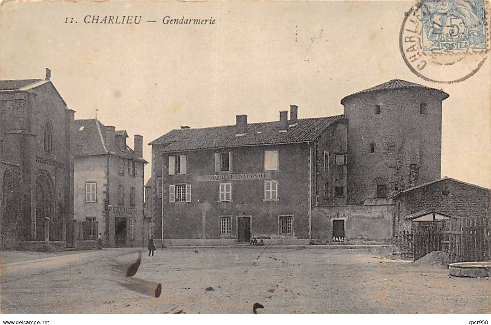 42 - CHARLIEU - SAN34543 - Gendarmerie - Charlieu