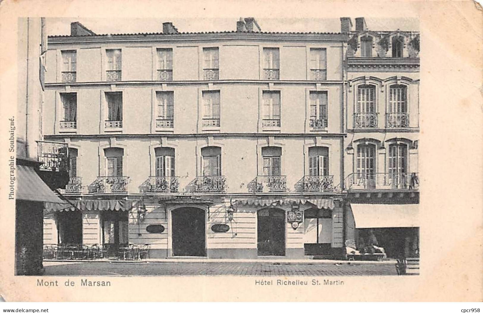 40 - MONT DE MARSAN - SAN34499 - Hôtel Richelieu St Martin - Mont De Marsan