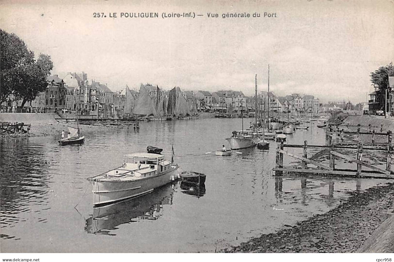 44 - LE POULIGUEN - SAN34574 - Vue Générale Du Port - Le Pouliguen