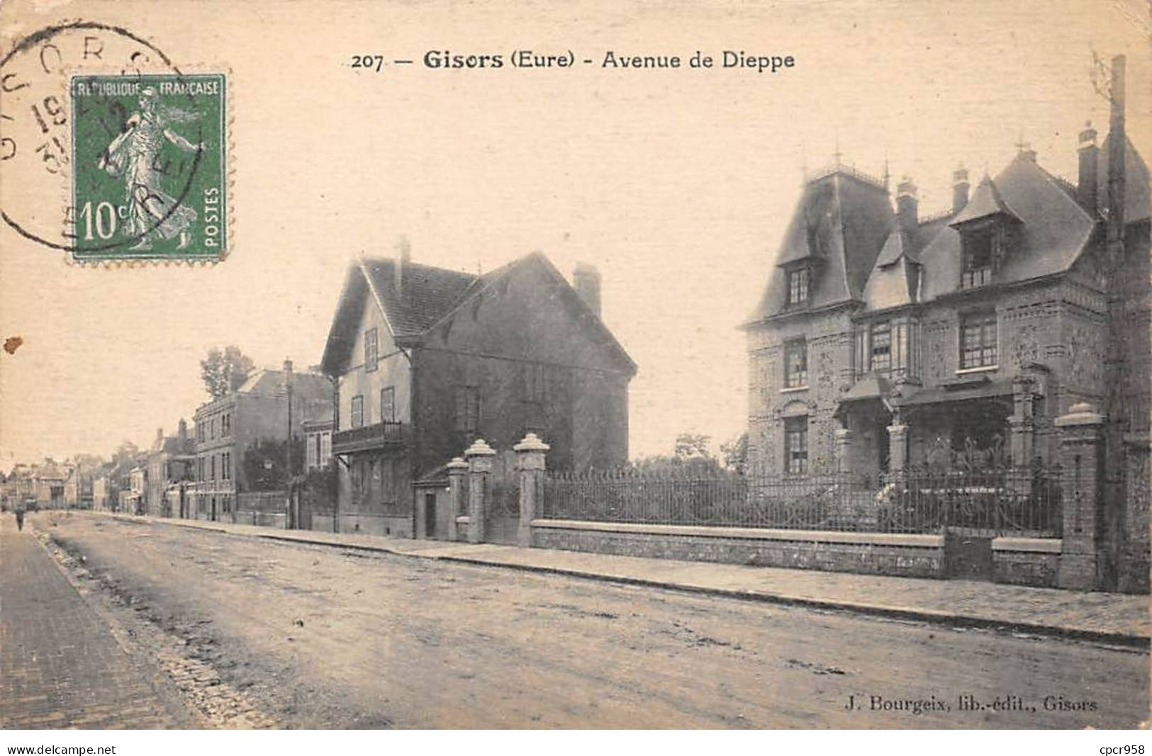 27.AM18314.Gisors.N°207.Avenue De Dieppe - Gisors