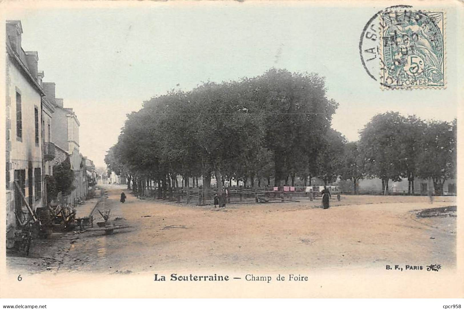 23.AM18297.La Souterraine.N°6.Champ De Foire - La Souterraine