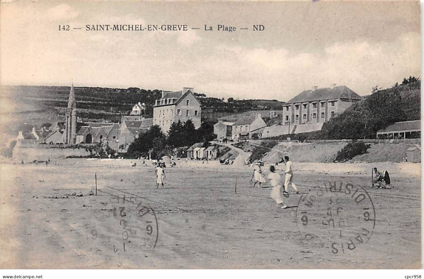 22.AM18285.Saint Michel En Grève.N°142.La Plage - Saint-Michel-en-Grève