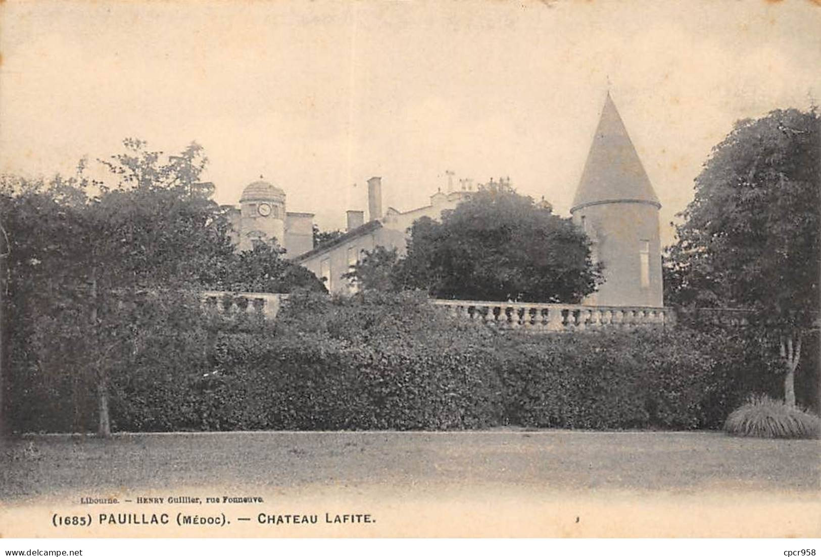 33 - PAUILLAC - SAN35639 - Château Lafite - Pauillac