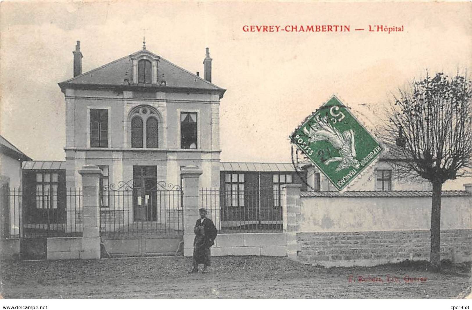 21 - GEVREY CHAMBERTIN - SAN35515 - L'Hôpital - Gevrey Chambertin