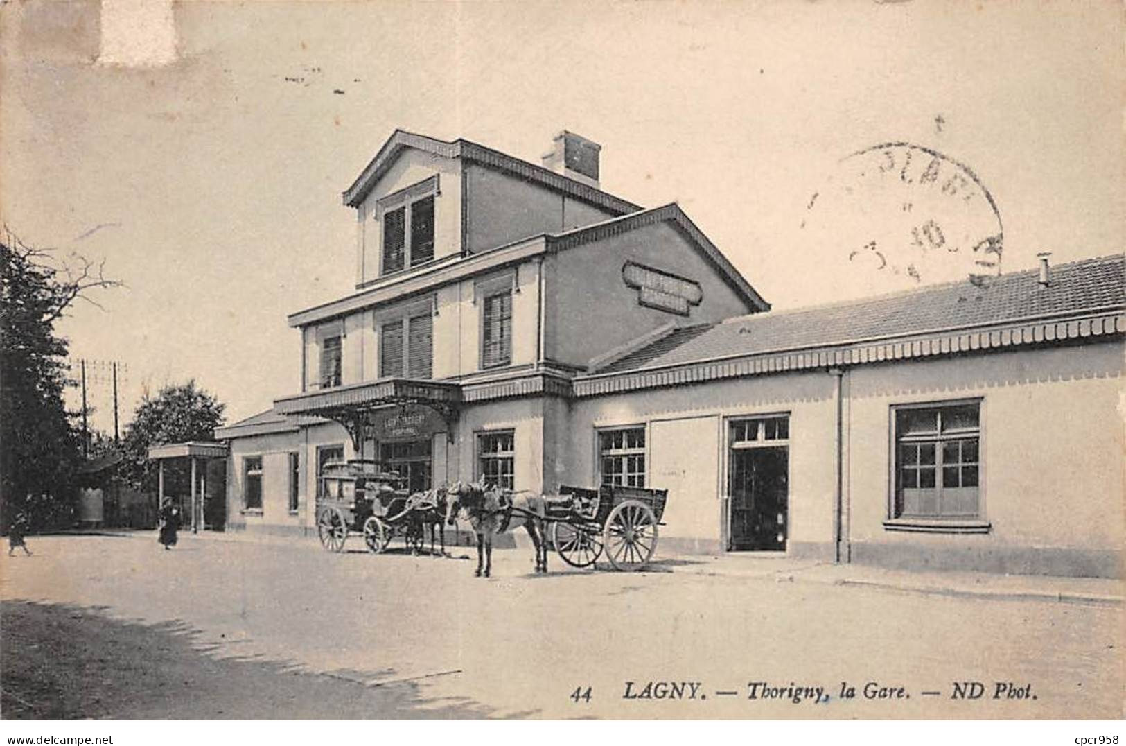 77 - LAGNY - SAN35098 - Thorigny, La Gare - Lagny Sur Marne