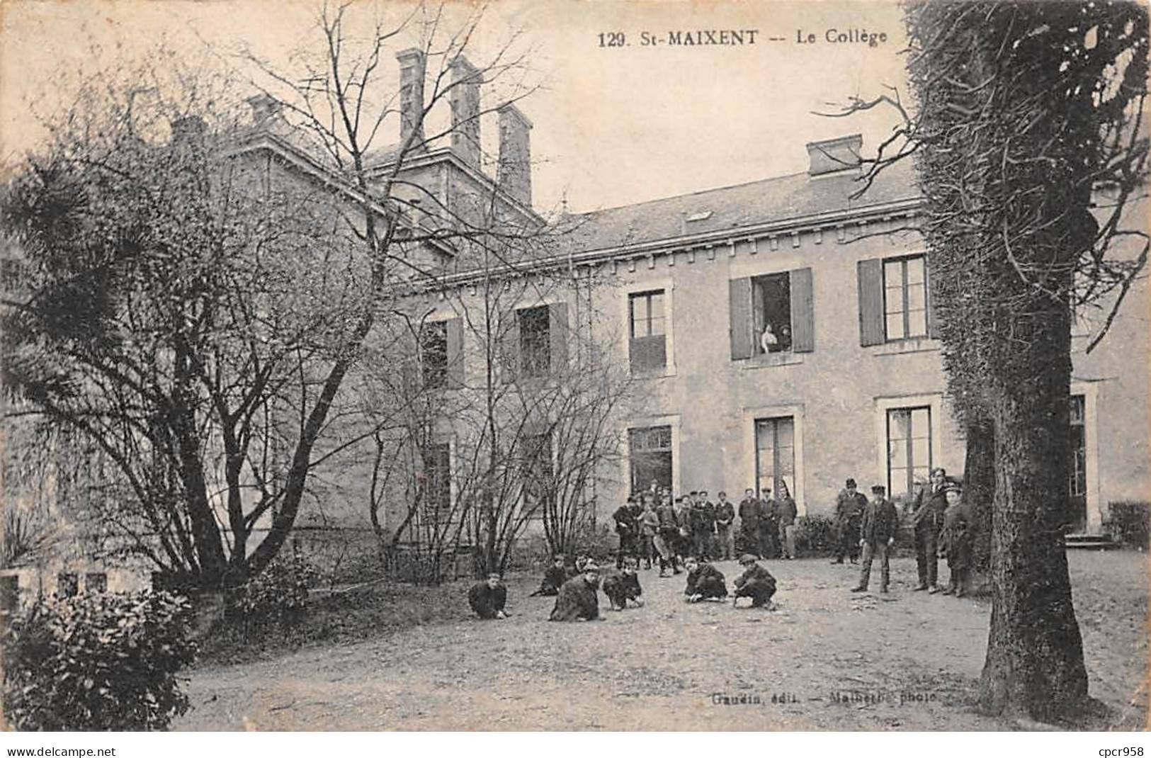 79 - ST MAIXENT  - SAN35186 - Le Collège - Saint Maixent L'Ecole