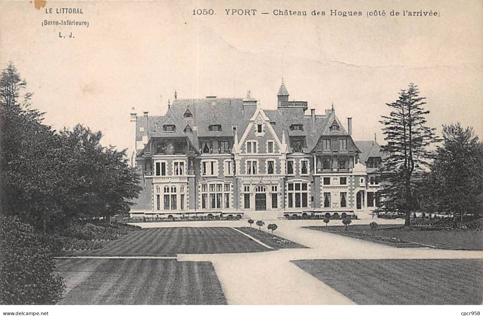 76 - YPORT - SAN35093 - Château Des Hogues (côté De L'arrivée) - Yport