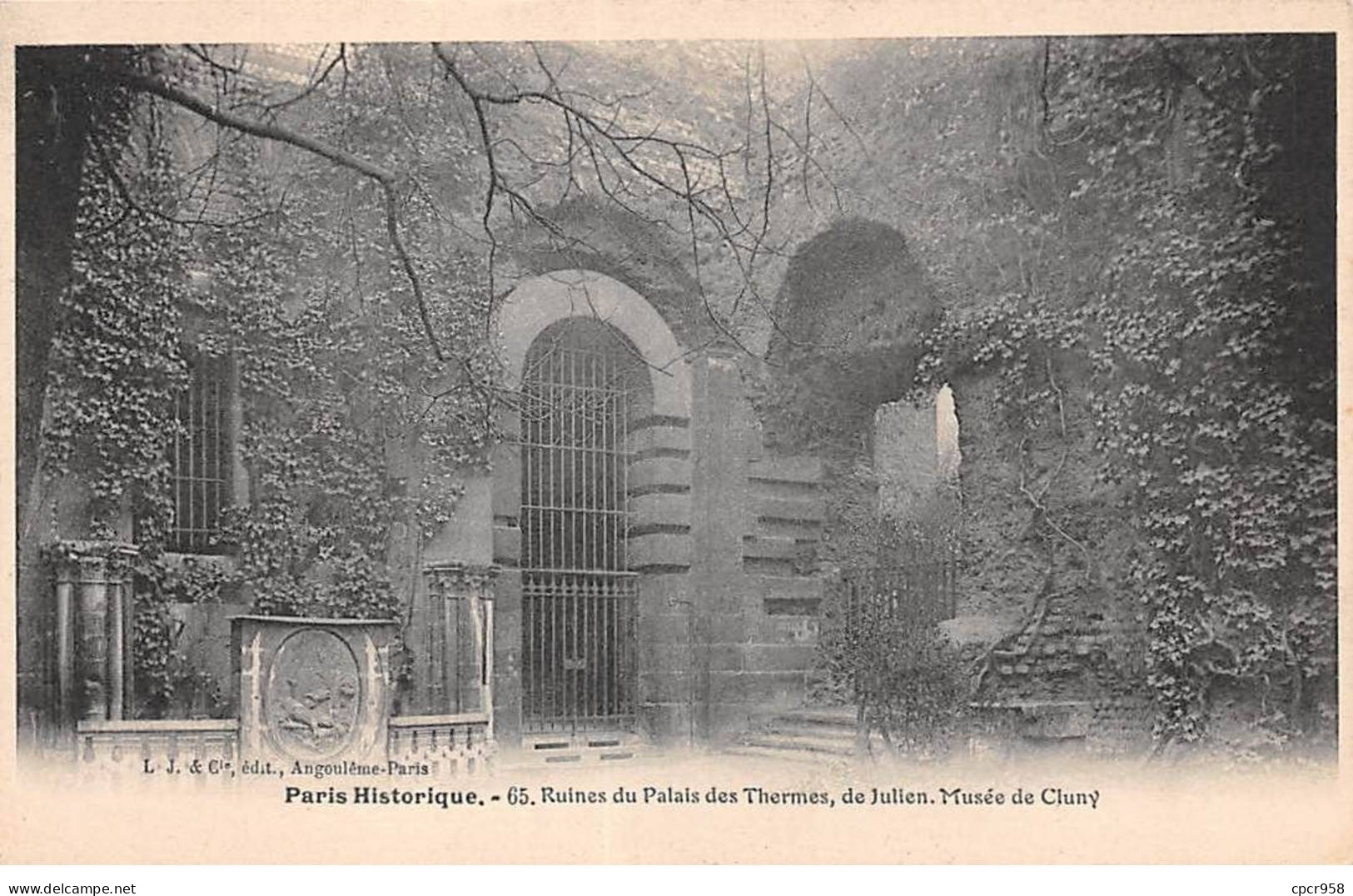 75005 - PARIS - SAN35024 - Ruines Du Palais Des Thermes, De Julien - Musée De Cluny - Distrito: 05