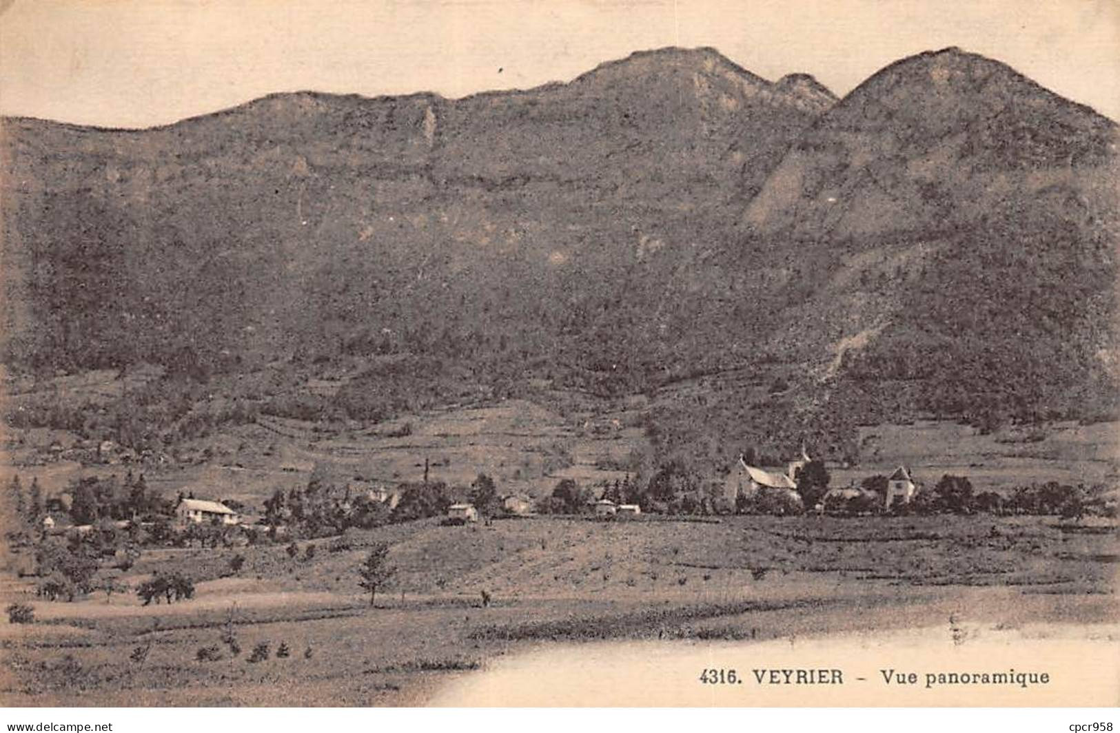 74 - VEYRIER - SAN34972 - Vue Panoramique - Veyrier