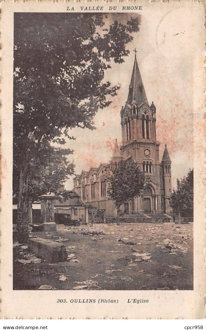 69 - OULLINS - SAN34896 - L'Eglise - Oullins