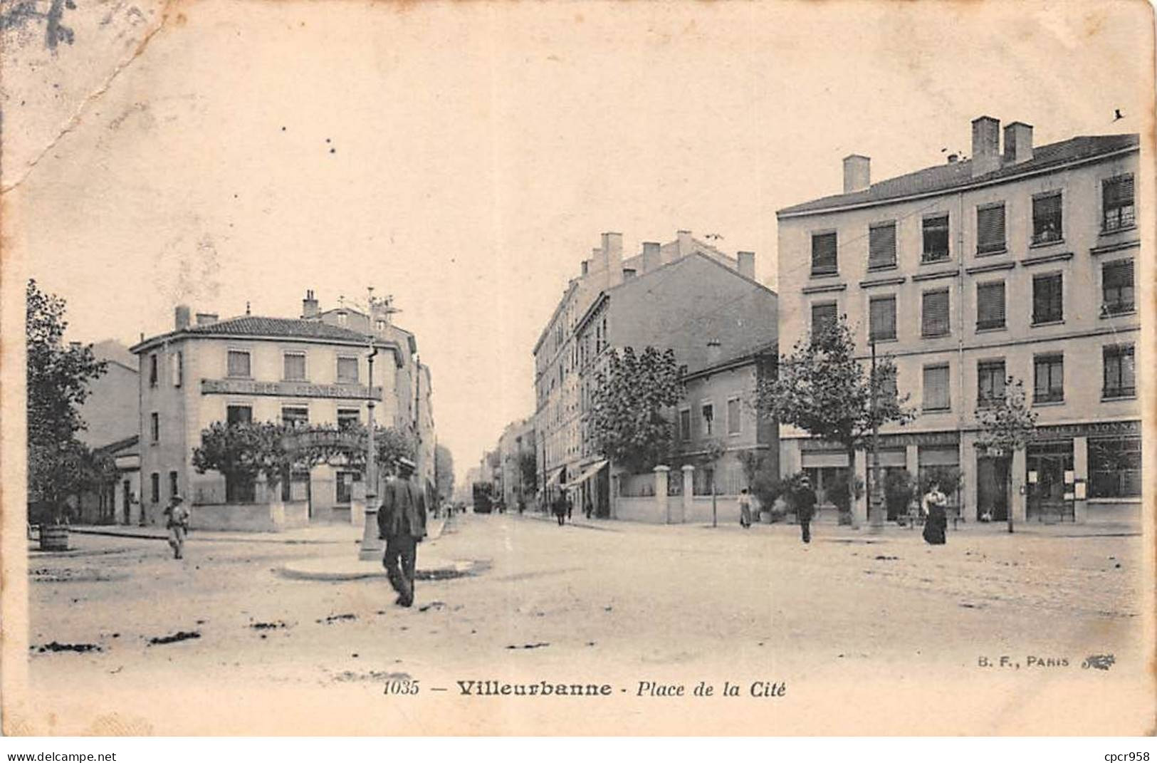 69 - VILLERBANNE - SAN34894 - Place De La Cité - En L'état - Villeurbanne