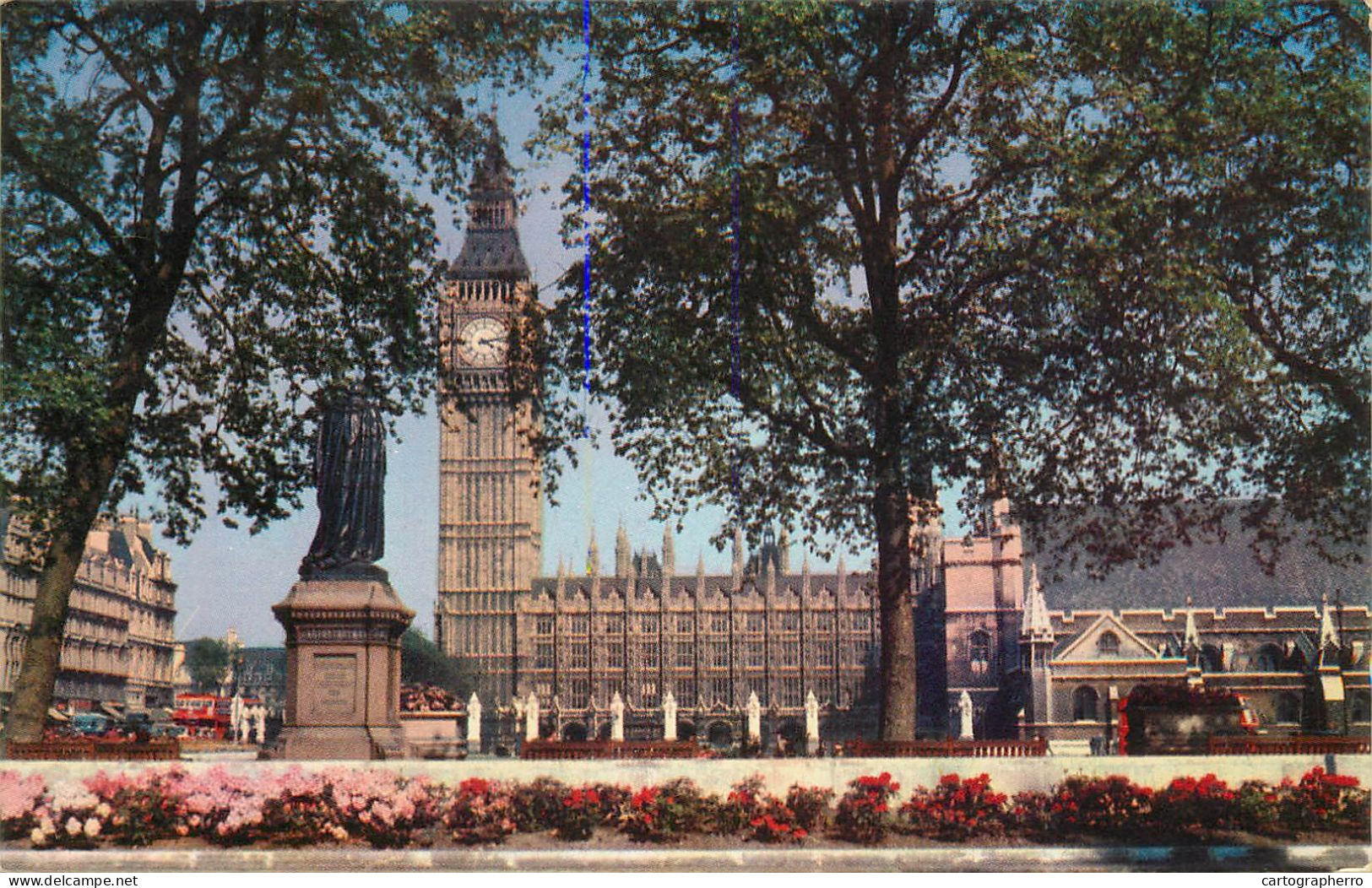 England London Houses Of Parliament On The River Thames - Houses Of Parliament