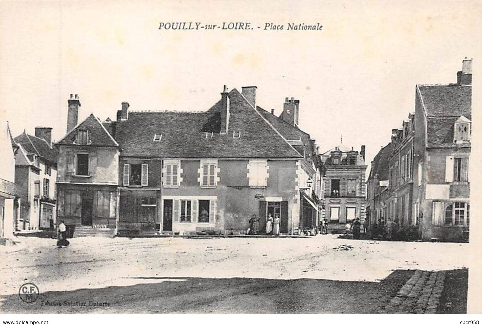 58.AM18766.Pouilly Sur Loire.Place Nationale - Pouilly Sur Loire