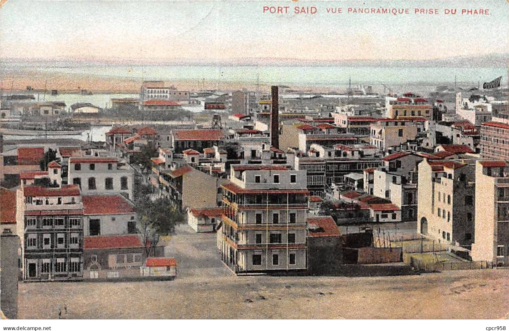 EGYPTE - PORT SAID - SAN35950 - Vue Panoramique Prise Du Phare - Port-Saïd